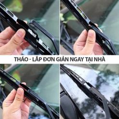 Gạt Mưa Ô Tô Khung Sắt VTS – Siêu Êm, Siêu Bền, Bảo Vệ Tầm Nhìn Lái Xe Khi Mưa