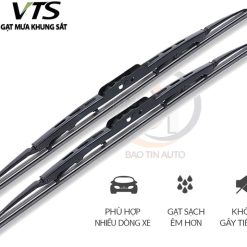 Gạt Mưa Ô Tô Khung Sắt VTS – Siêu Êm, Siêu Bền, Bảo Vệ Tầm Nhìn Lái Xe Khi Mưa