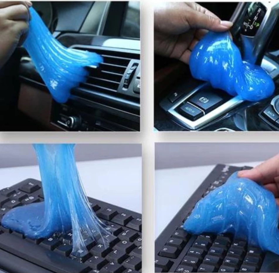 Gel Dẻo Làm Sạch Nội Thất Ô Tô – Gel Super Cleaning Vệ Sinh Bàn Phím, Lấy Bụi Làm Sạch Xe Hơi Đa Năng