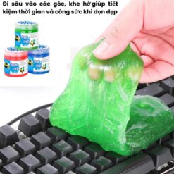 Gel Dẻo Làm Sạch Nội Thất Ô Tô – Gel Super Cleaning Vệ Sinh Bàn Phím, Lấy Bụi Làm Sạch Xe Hơi Đa Năng