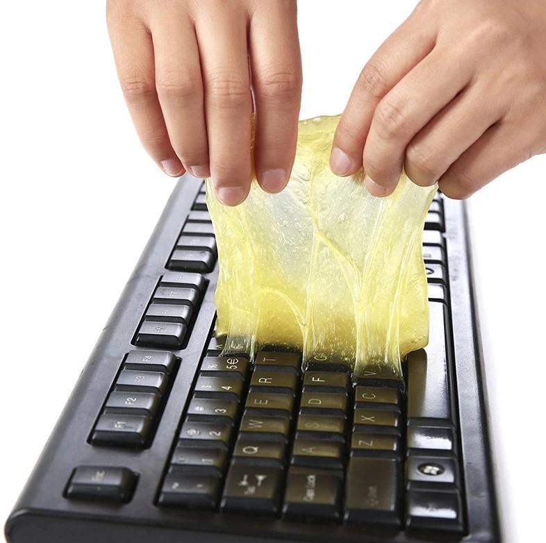 Gel Dẻo Làm Sạch Nội Thất Ô Tô – Gel Super Cleaning Vệ Sinh Bàn Phím, Lấy Bụi Làm Sạch Xe Hơi Đa Năng