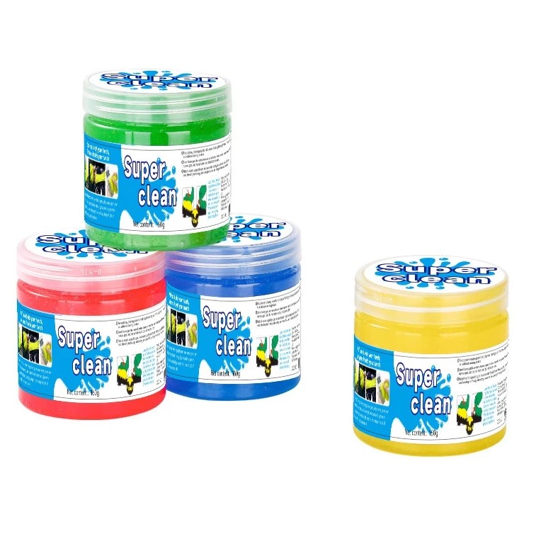 Gel Dẻo Làm Sạch Nội Thất Ô Tô – Gel Super Cleaning Vệ Sinh Bàn Phím, Lấy Bụi Làm Sạch Xe Hơi Đa Năng