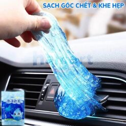 Gel Slime Vệ Sinh Đa Năng – Bùn Silicon Làm Sạch Bàn Phím & Bụi Khe Xe Ô Tô, Tái Sử Dụng Nhiều Lần