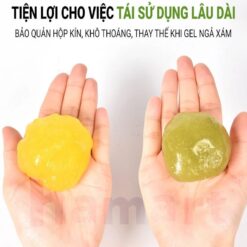 Gel Slime Vệ Sinh Đa Năng – Bùn Silicon Làm Sạch Bàn Phím & Bụi Khe Xe Ô Tô, Tái Sử Dụng Nhiều Lần