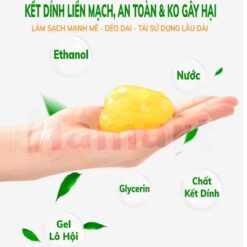 Gel Slime Vệ Sinh Đa Năng – Bùn Silicon Làm Sạch Bàn Phím & Bụi Khe Xe Ô Tô, Tái Sử Dụng Nhiều Lần