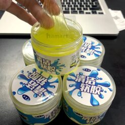 Gel Slime Vệ Sinh Đa Năng – Bùn Silicon Làm Sạch Bàn Phím & Bụi Khe Xe Ô Tô, Tái Sử Dụng Nhiều Lần