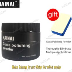 HAINAI – Bột Đánh Bóng Kính Ô Tô 80g – Làm Sạch & Đánh Bóng Kính Chắn Gió Xe Hơi