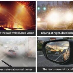 HAINAI – Bột Đánh Bóng Kính Ô Tô 80g – Làm Sạch & Đánh Bóng Kính Chắn Gió Xe Hơi