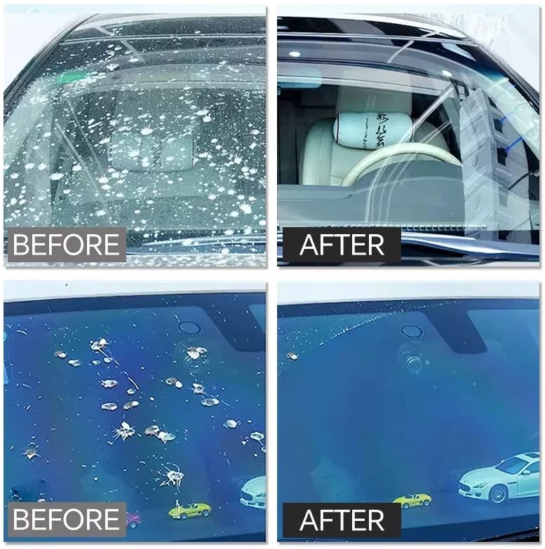 HAINAI – Bột Đánh Bóng Kính Ô Tô 80g – Làm Sạch & Đánh Bóng Kính Chắn Gió Xe Hơi