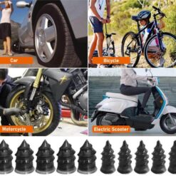 Hộp 10/20 Vít Vá Lốp Xe Không Săm, Sửa Lốp Nhanh Chóng, Không Cần Tháo Lốp