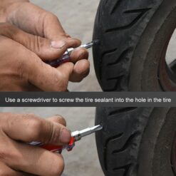 Hộp 10/20 Vít Vá Lốp Xe Không Săm, Sửa Lốp Nhanh Chóng, Không Cần Tháo Lốp
