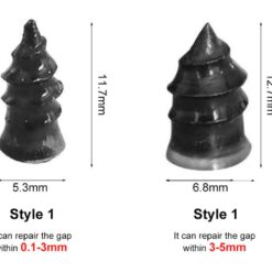 Hộp 10/20 Vít Vá Lốp Xe Không Săm, Sửa Lốp Nhanh Chóng, Không Cần Tháo Lốp