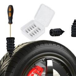 Hộp 10/20 Vít Vá Lốp Xe Không Săm, Sửa Lốp Nhanh Chóng, Không Cần Tháo Lốp