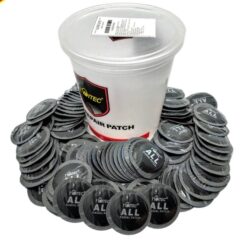 Hộp 100 Miếng Vá Săm, Lốp, Vá Vỏ, Vá Ruột TAITEC Tiêu Chuẩn Mỹ - Đa Kích Thước 35mm – 80mm