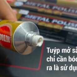 Kem Đánh Bóng Kim Loại Autosol Metal Polish – Làm Sạch, Bảo Vệ Bề Mặt Inox, Đồng, Nhôm, Crôm