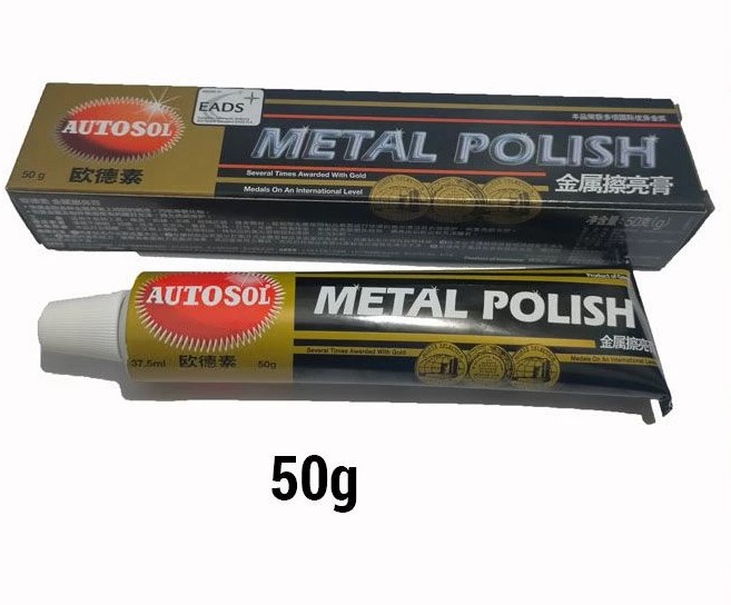 Kem Đánh Bóng Kim Loại Autosol Metal Polish – Làm Sạch, Bảo Vệ Bề Mặt Inox, Đồng, Nhôm, Crôm