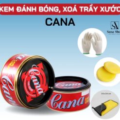 Kem Đánh Bóng Xóa Trầy Xước Sơn Ô tô - Xe Máy Cana Car Cream 100g - 220g