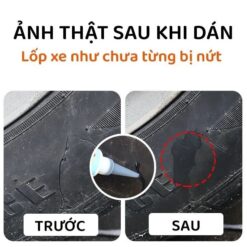 Keo Trám Vá Lốp Cao Cấp Công Nghệ Nhật – Sửa Chữa Vết Rách Lốp, Đàn Hồi Cao, Chịu Nhiệt Tốt