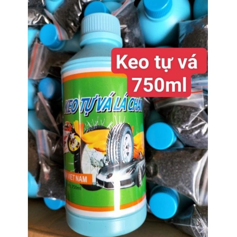 Keo Tự Vá Lốp Kèm Bột Dành Cho Lốp Không Săm
