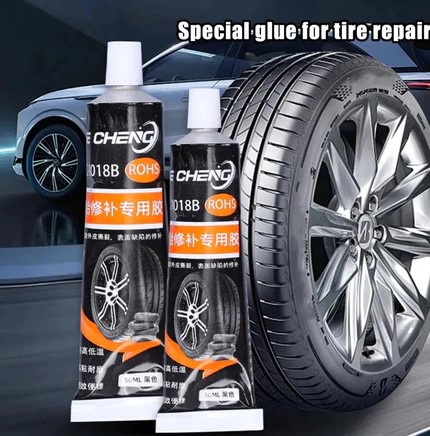 Keo Vá Lốp Ô Tô, Xe Máy 30ML / 50ML – Chuyên Vá Nứt, Rách, Chịu Nhiệt Tốt, Đàn Hồi Cao