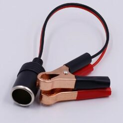 Kẹp Cá Sấu Bình Ắc Quy Sang Ổ Cắm Tẩu – Sạc Nhanh, Dùng Cho Máy Hút Bụi & Máy Bơm Lốp Ô Tô, Xe Máy 120W SL031