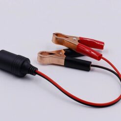 Kẹp Cá Sấu Bình Ắc Quy Sang Ổ Cắm Tẩu – Sạc Nhanh, Dùng Cho Máy Hút Bụi & Máy Bơm Lốp Ô Tô, Xe Máy 120W SL031