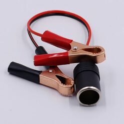 Kẹp Cá Sấu Bình Ắc Quy Sang Ổ Cắm Tẩu – Sạc Nhanh, Dùng Cho Máy Hút Bụi & Máy Bơm Lốp Ô Tô, Xe Máy 120W SL031