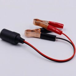 Kẹp Cá Sấu Bình Ắc Quy Sang Ổ Cắm Tẩu – Sạc Nhanh, Dùng Cho Máy Hút Bụi & Máy Bơm Lốp Ô Tô, Xe Máy 120W SL031