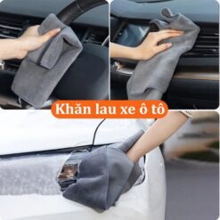 Khăn Lau Kính Nano Chống Bám Bụi Vải, Khăn Lau Kính Ô tô Không Bám Hơi Nước Chuyên Dụng