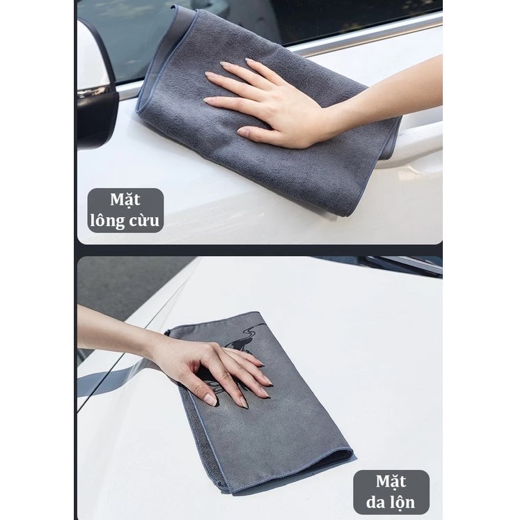 Khăn Lau Kính Nano Chống Bám Bụi Vải, Khăn Lau Kính Ô tô Không Bám Hơi Nước Chuyên Dụng