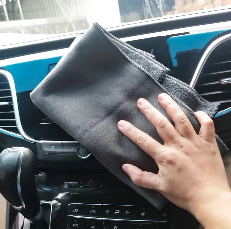 Khăn Lau Kính Nano Chống Bám Bụi Vải, Khăn Lau Kính Ô tô Không Bám Hơi Nước Chuyên Dụng