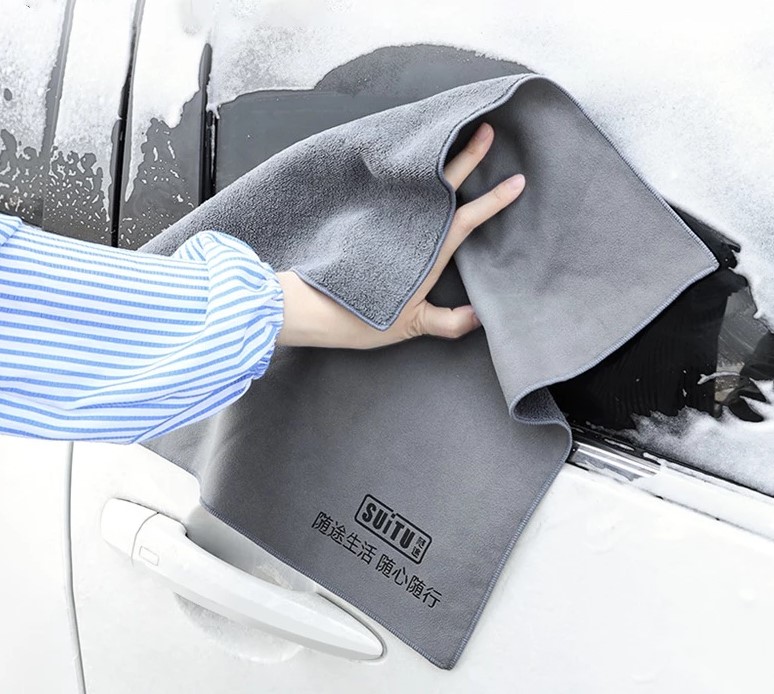 Khăn Lau Kính Nano Chống Bám Bụi Vải, Khăn Lau Kính Ô tô Không Bám Hơi Nước Chuyên Dụng
