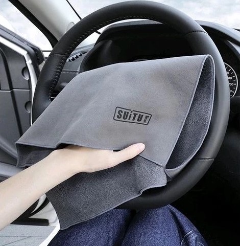 Khăn Lau Kính Nano Chống Bám Bụi Vải, Khăn Lau Kính Ô tô Không Bám Hơi Nước Chuyên Dụng
