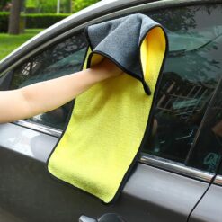 Khăn lau ô tô AutoX chất liệu nhung mềm hút ẩm hút bụi làm sạch đa năng 30x60cm