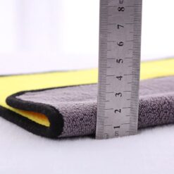 Khăn lau ô tô Focar chất liệu nhung mềm hút ẩm hút bụi làm sạch đa năng 30x60cm