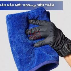 Khăn Lau Ô Tô Sợi Microfiber Cao Cấp, Lau Xe Hơi Chuyên Dụng 80% Sợi Nano 20% Mềm Mịn, Đa Năng