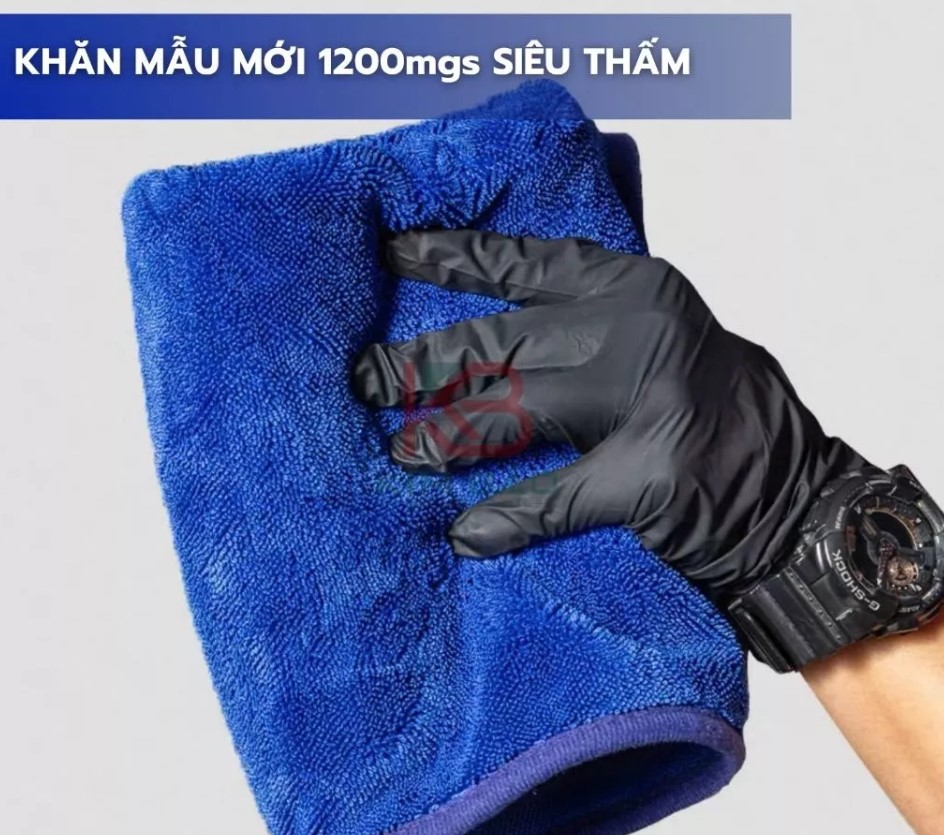 Khăn Lau Ô Tô Sợi Microfiber Cao Cấp, Lau Xe Hơi Chuyên Dụng 80% Sợi Nano 20% Mềm Mịn, Đa Năng