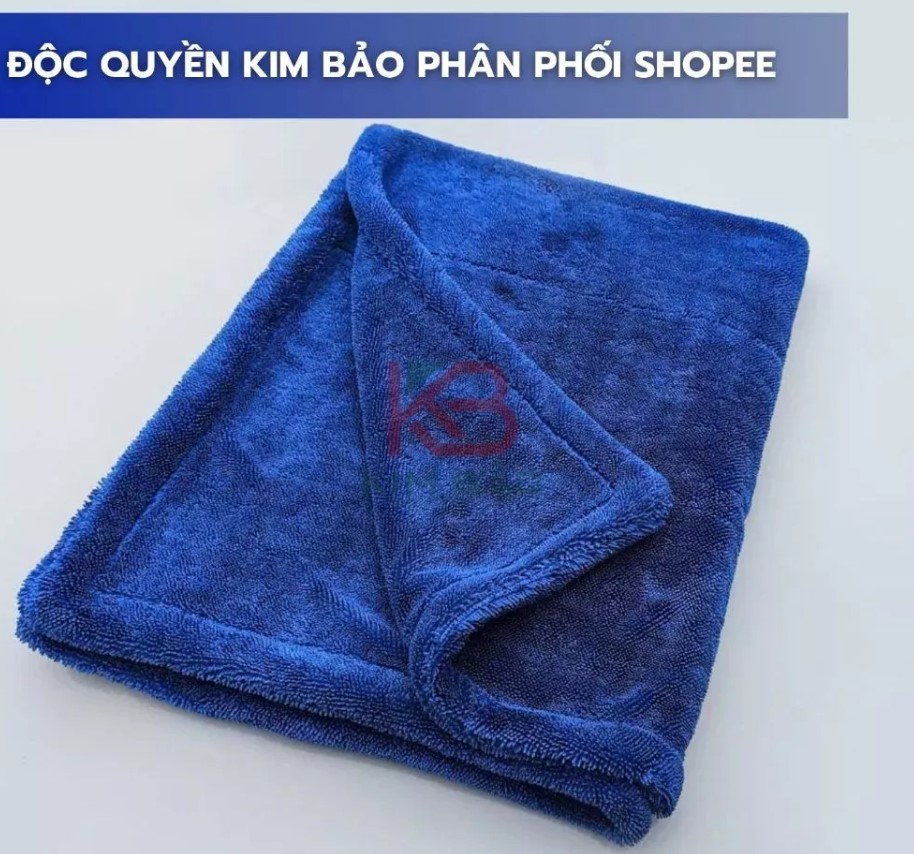 Khăn Lau Ô Tô Sợi Microfiber Cao Cấp, Lau Xe Hơi Chuyên Dụng 80% Sợi Nano 20% Mềm Mịn, Đa Năng