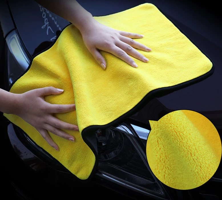 Khăn Lau Xe Cao Cấp, Khăn Nano Thấm Hút Mạnh, Lau Ô Tô – Xe Máy – Gia Dụng Đa Năng