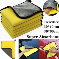 Khăn Lau Xe Cao Cấp, Khăn Nano Thấm Hút Mạnh, Lau Ô Tô – Xe Máy – Gia Dụng Đa Năng