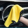 Khăn Lau Xe Ô Tô Microfiber Cao Cấp – Đa Năng, Thấm Hút Tốt, Không Trầy Xước