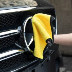 Khăn Lau Xe Ô Tô Microfiber Cao Cấp – Đa Năng, Thấm Hút Tốt, Không Trầy Xước