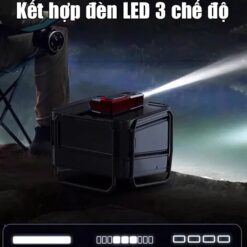 Kích Bình Ô Tô 12V – Bơm Lốp Xe Hơi Đa Năng 4in1 Monacar 14000mAh