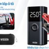 Kích Bình Ô Tô Kiêm Bơm Lốp Wisezen 10000mAh, Tích Hợp Sạc Dự Phòng, Đèn Pin LED