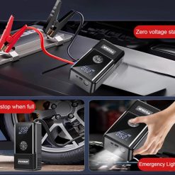 Kích Bình Xe Hơi Kiêm Bơm Hơi Đa Năng 22000mAh – Cứu hộ xe Ô tô nhanh chóng, tiện dụng