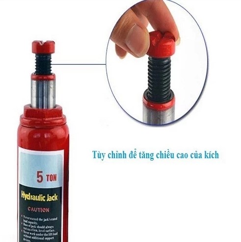 Kích Thủy Lực – Con Đội Thủy Lực 2T / 5T / 8T / 10T Thiết Kế Siêu Bền, Sức Nâng Mạnh Mẽ