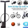 LORETT Máy Bơm Xe Đạp & Xe Máy Cầm Tay Nhỏ Gọn, Đầu Van Thông Minh