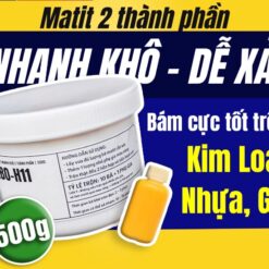 Matit Trét Nhanh Khô 2 Thành Phần HBO-H11 (500g)