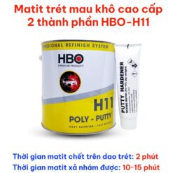 Matit Trét Nhanh Khô 2 Thành Phần HBO-H11 (500g)