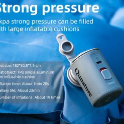 Máy Bơm Hơi Điện Qunature Nhẹ, Di Động, Tiện Lợi Cho Cắm Trại, Bơm Đệm & Phao Bơi